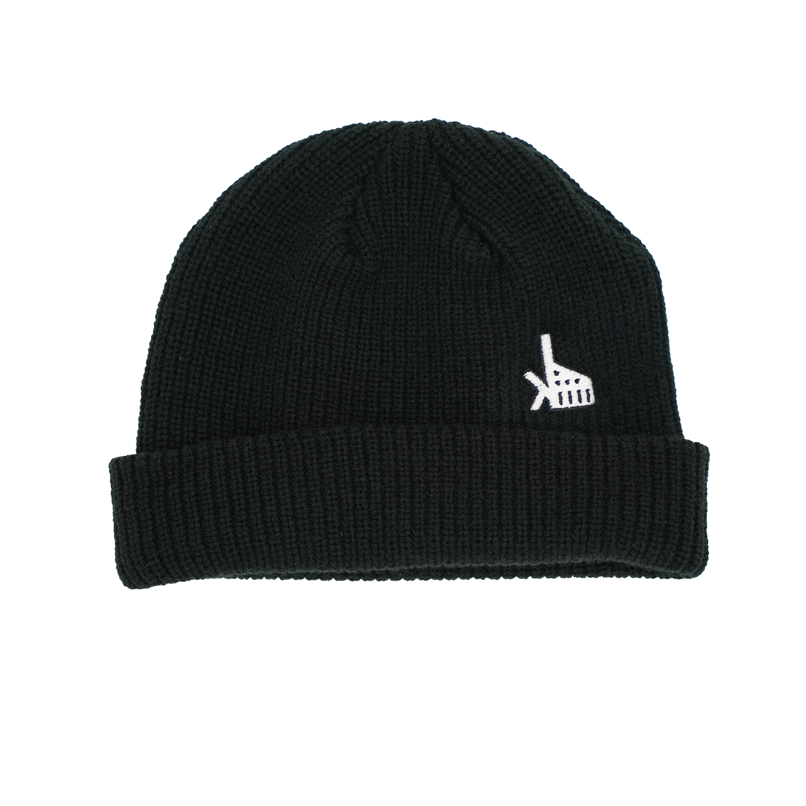 Black Cuffed Beanie 2025