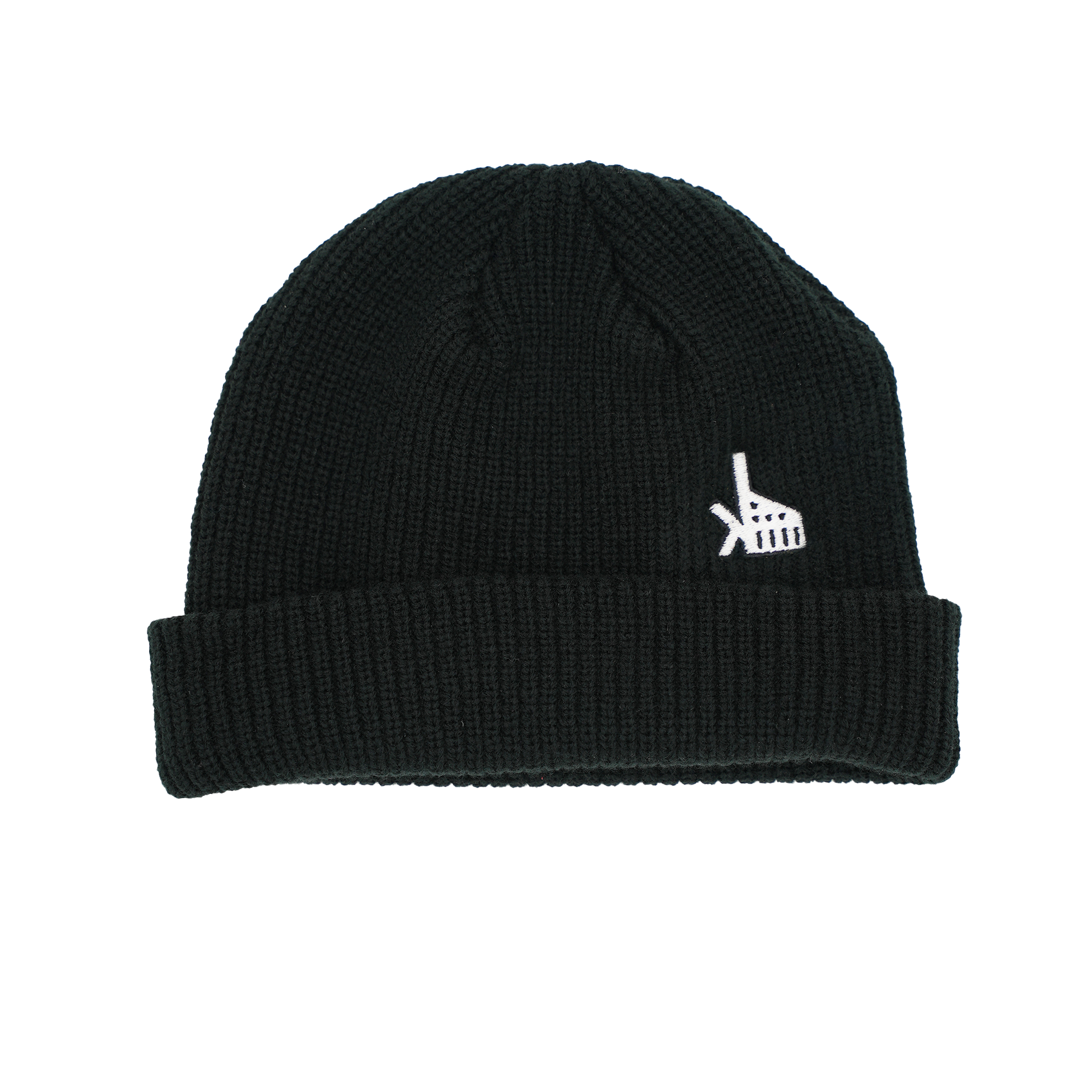 Black Cuffed Beanie 2025