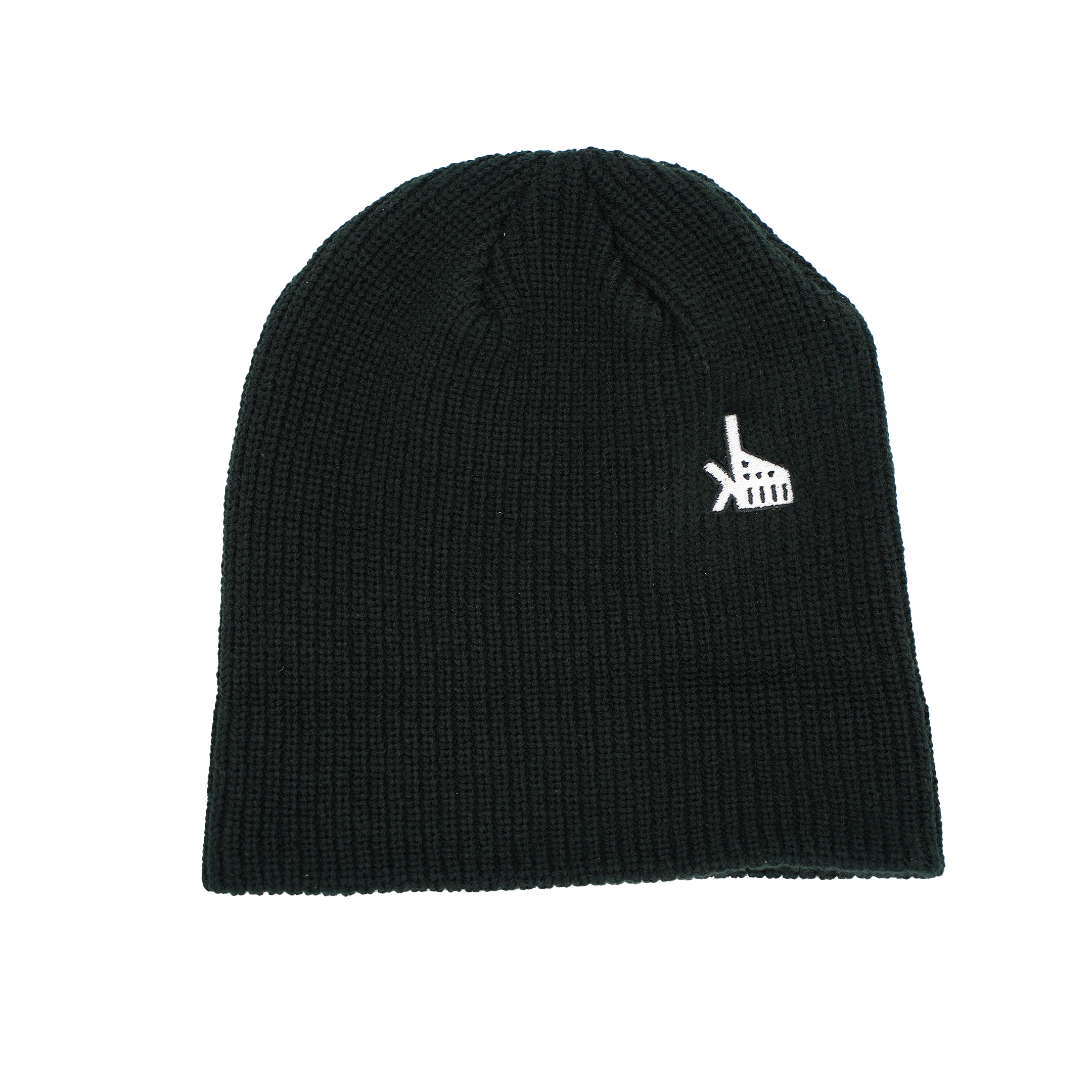 Black Cuffed Beanie 2025