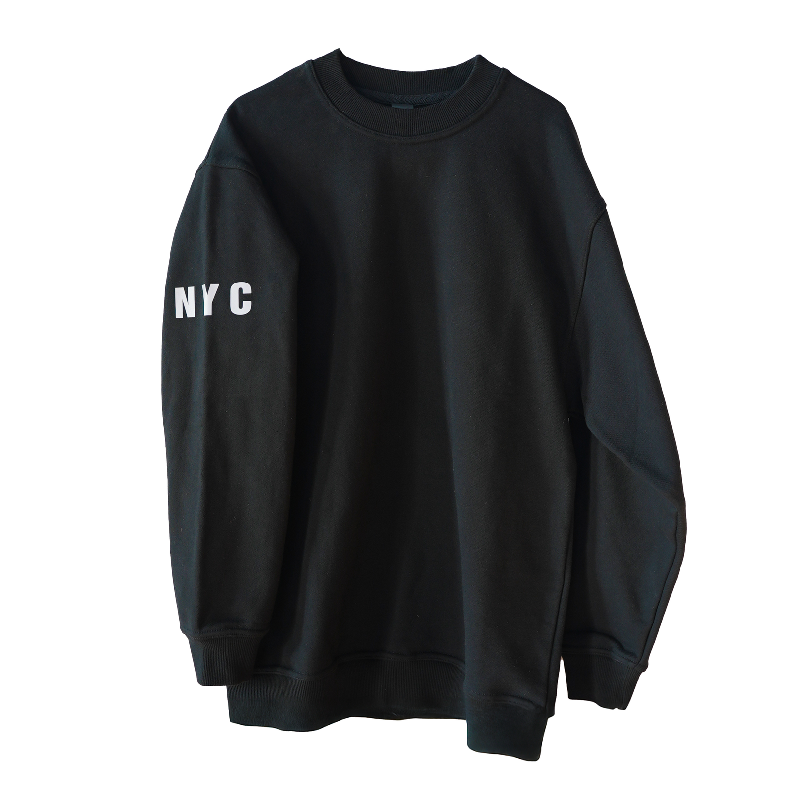 Heavy Crewneck Black Sweatshirt 2025