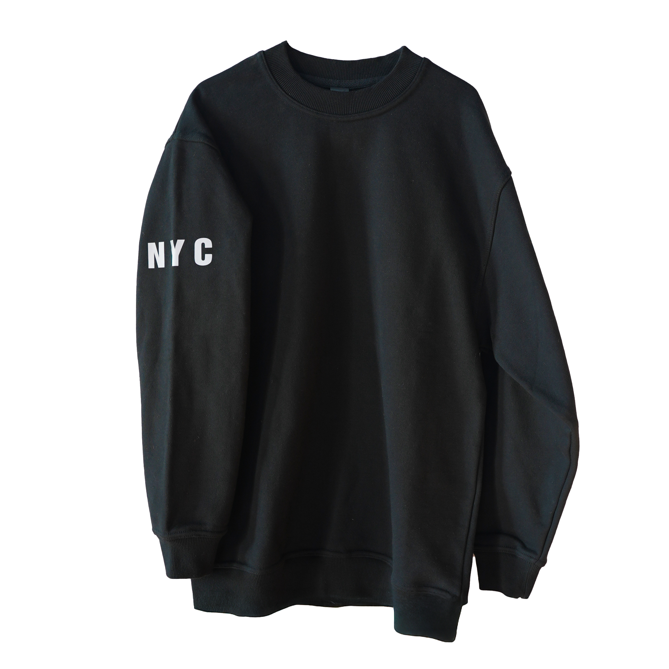 Heavy Crewneck Black Sweatshirt 2025