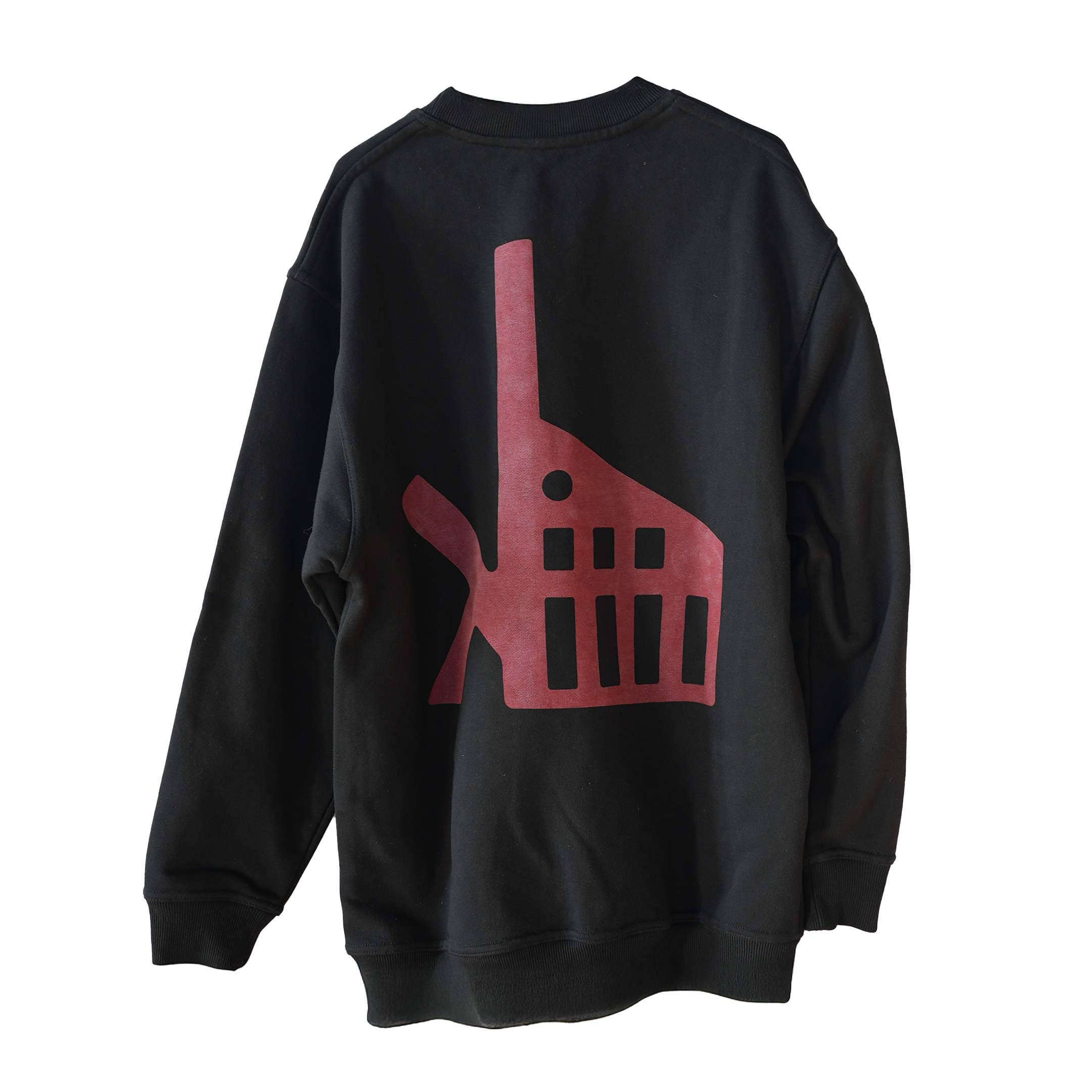 Heavy Crewneck Black Sweatshirt 2025